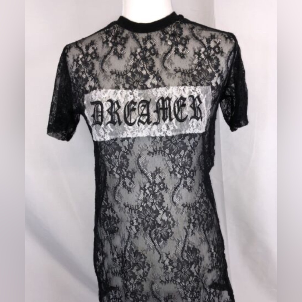 Lace “Dreamer” shirt
